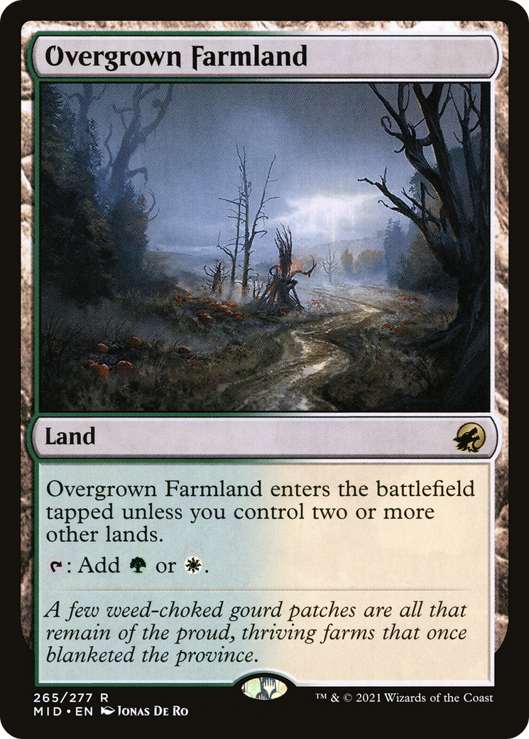 Overgrown Farmland | Innistrad: Midnight Hunt #265