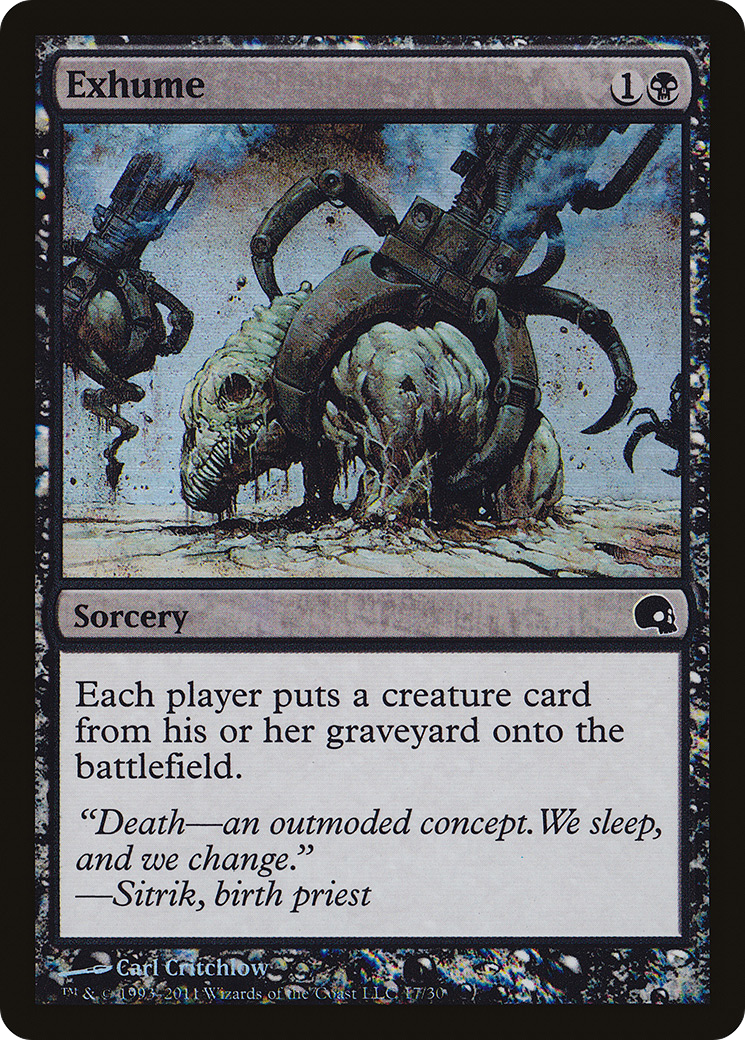 Exhume | Premium Deck Series: Graveborn #17 [foil]