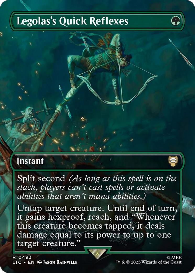 Legolas's Quick Reflexes | Tales of Middle-earth Commander #493 [foil]