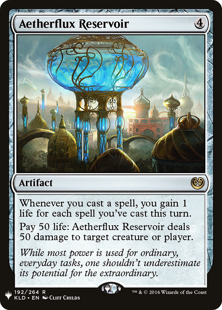 Aetherflux Reservoir | The List #KLD-192