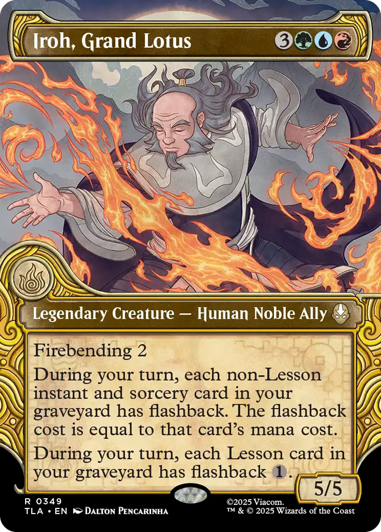 Iroh, Grand Lotus | Avatar: The Last Airbender #349 [foil]