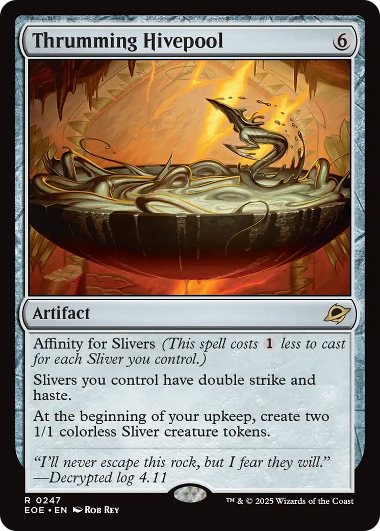 Thrumming Hivepool | Edge of Eternities #247 [foil]