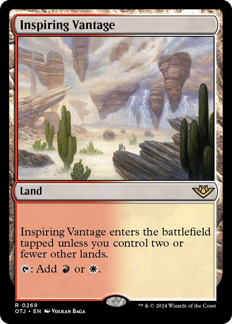 Inspiring Vantage | Outlaws of Thunder Junction #269 [foil]