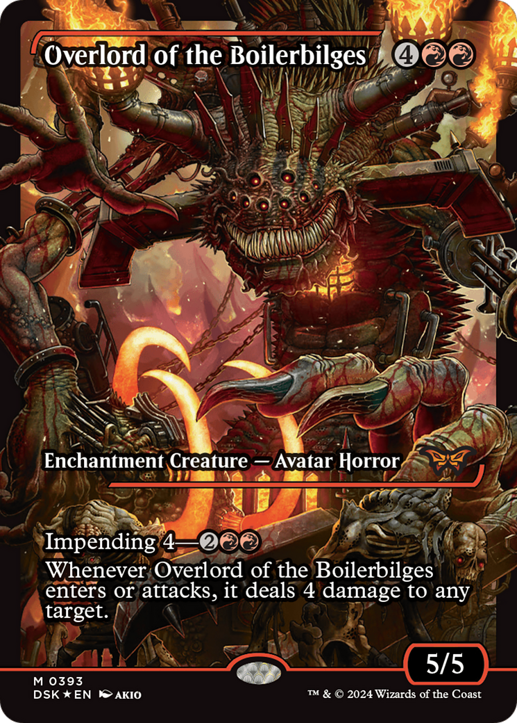 Overlord of the Boilerbilges | Duskmourn: House of Horror #393 [foil]