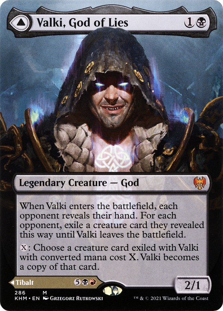 Valki, God of Lies // Tibalt, Cosmic Impostor | Kaldheim #286
