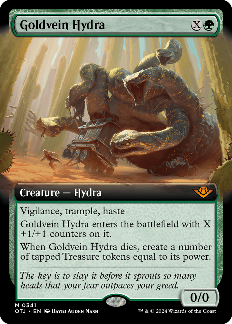 Goldvein Hydra | Outlaws of Thunder Junction #341 [foil]