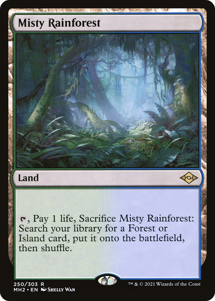 Misty Rainforest | Modern Horizons 2 #250 [foil]