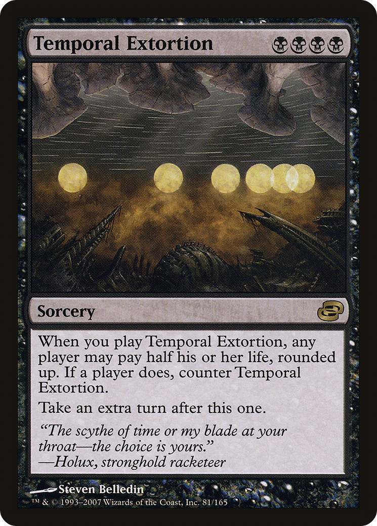 Temporal Extortion | Planar Chaos #81 [foil]