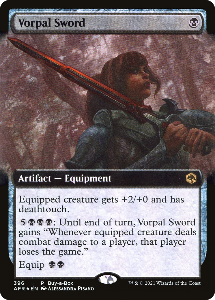 Vorpal Sword | Adventures in the Forgotten Realms #396 [foil]