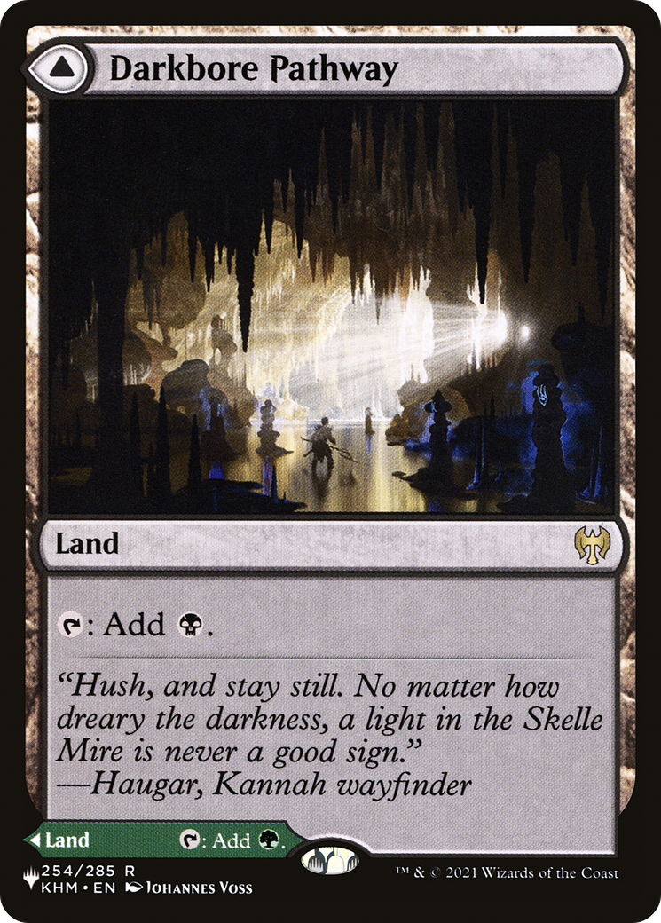 Darkbore Pathway // Slitherbore Pathway | The List #KHM-254