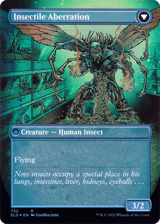 Delver of Secrets // Insectile Aberration | Secret Lair Drop #722 [foil]