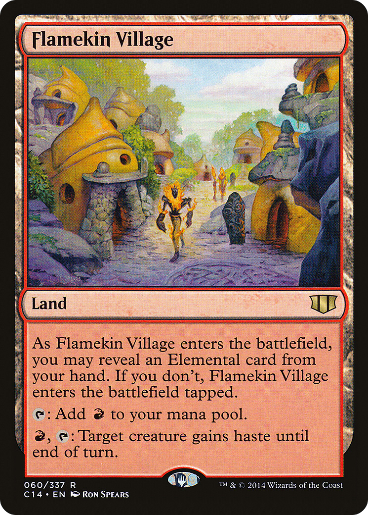 Flamekin Village | Commander 2014 #60