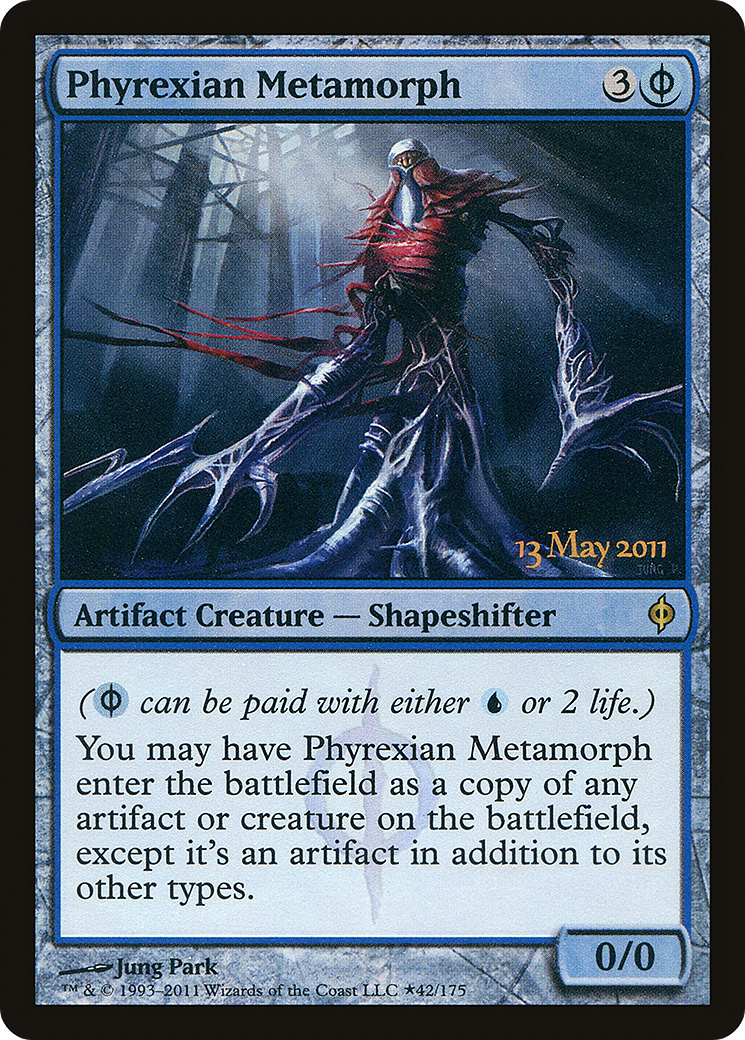 Phyrexian Metamorph | New Phyrexia Promos #42s [foil]