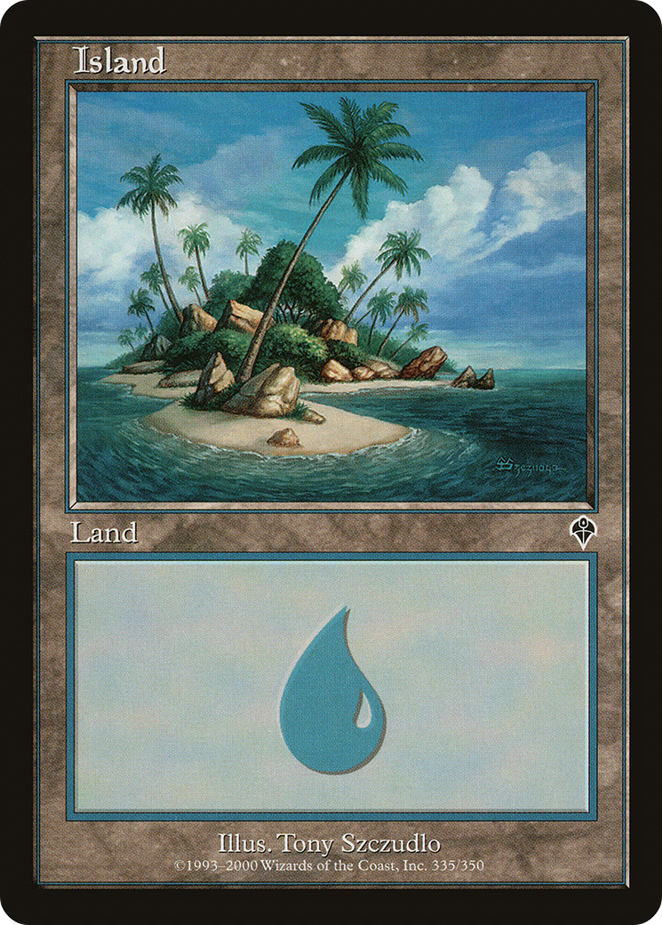 Island | Invasion #335 [foil]