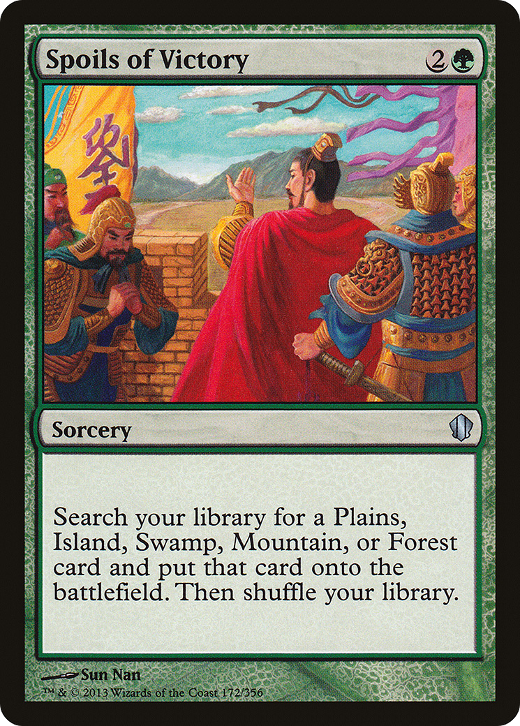 Spoils of Victory | Commander 2013 #172
