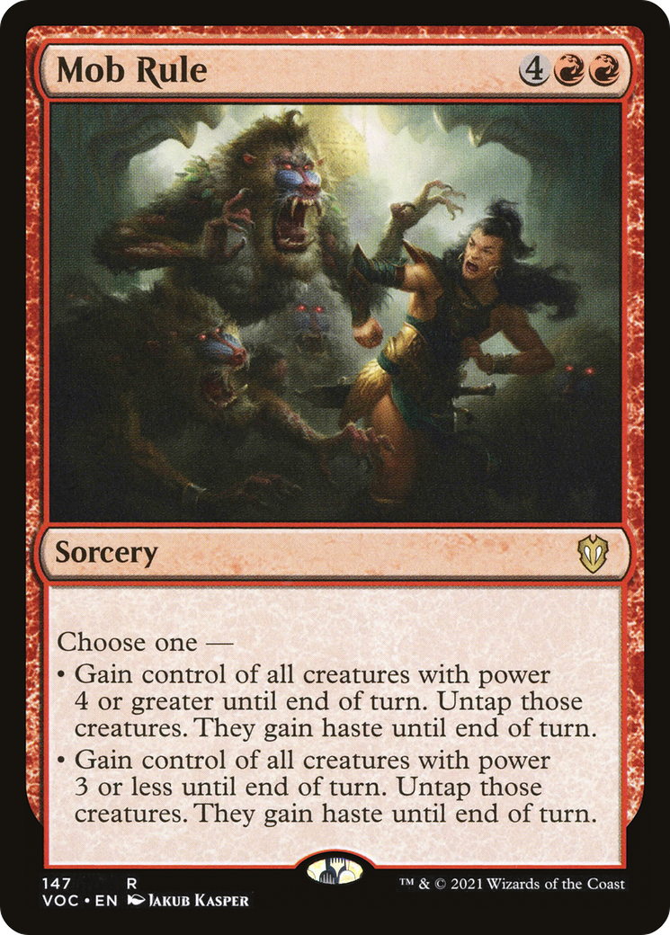 Mob Rule | Crimson Vow Commander #147