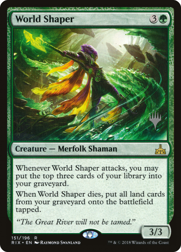 World Shaper | Rivals of Ixalan Promos #151p [foil]