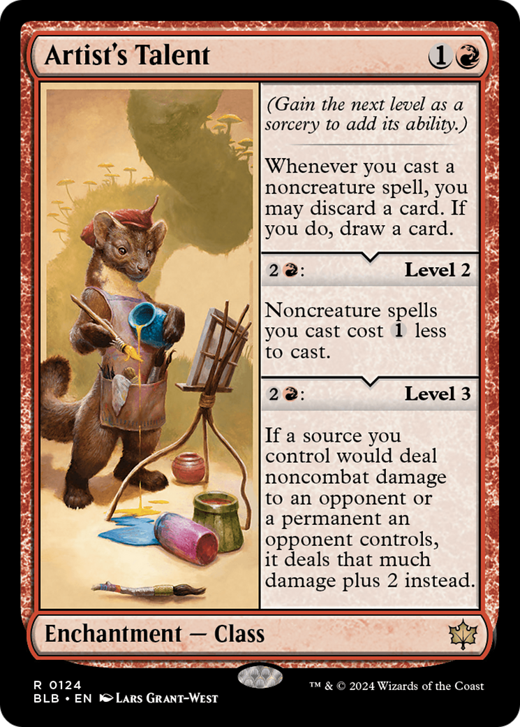 Artist's Talent | Bloomburrow #124
