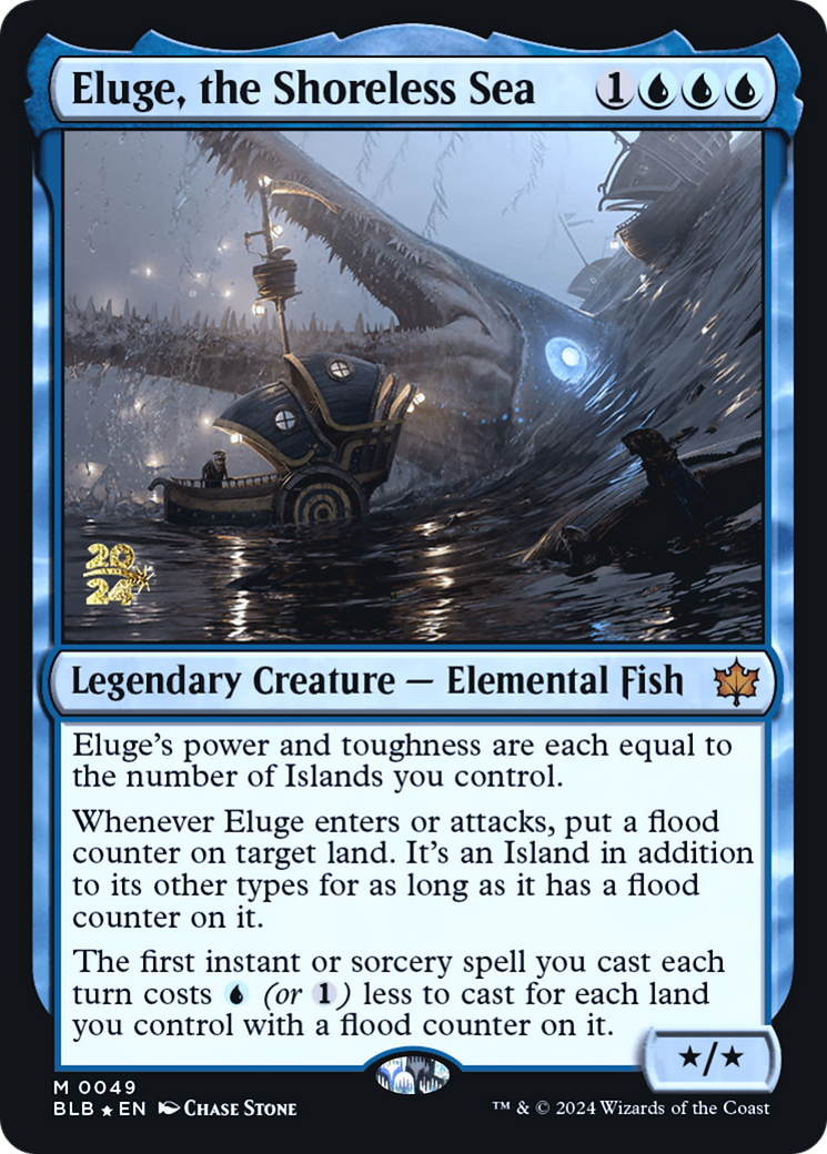 Eluge, the Shoreless Sea | Bloomburrow Promos #49s [foil]