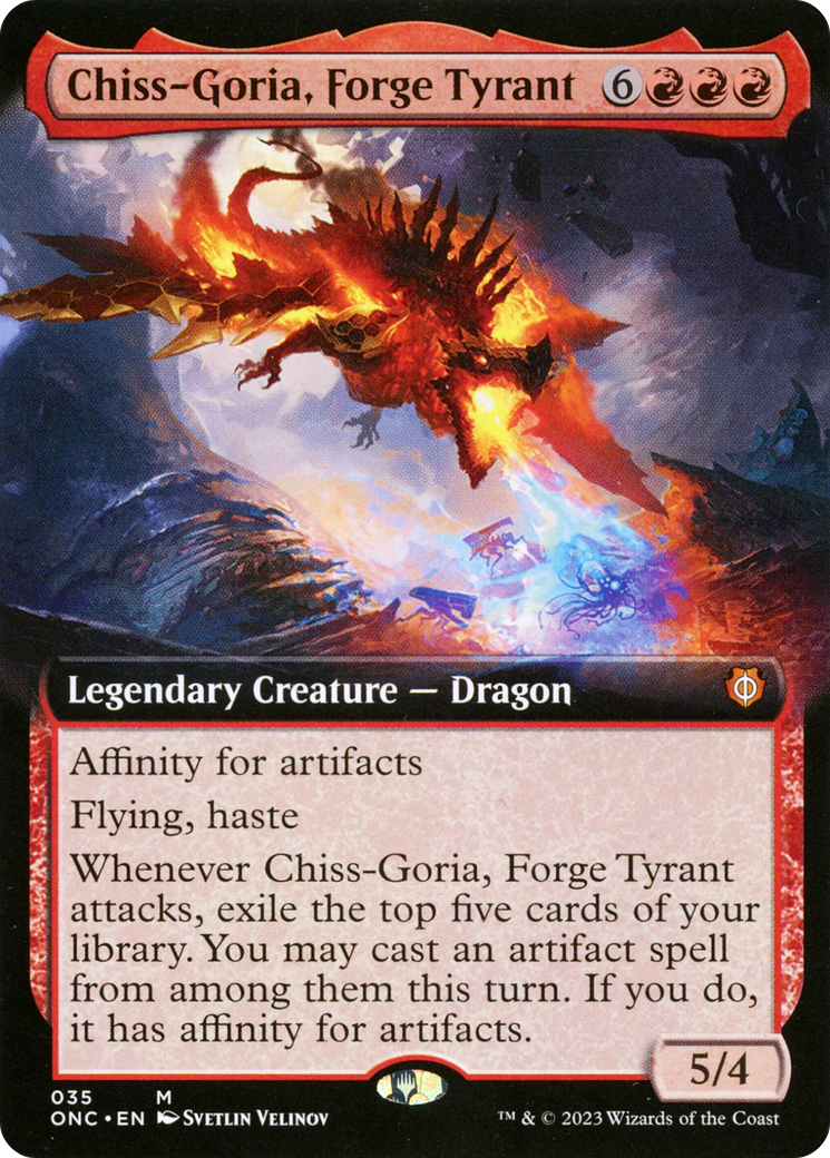 Chiss-Goria, Forge Tyrant | Phyrexia: All Will Be One Commander #35 [foil]