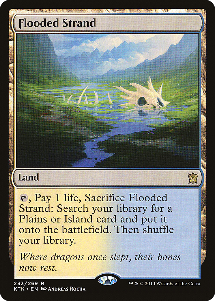 Flooded Strand | Khans of Tarkir #233 [foil]