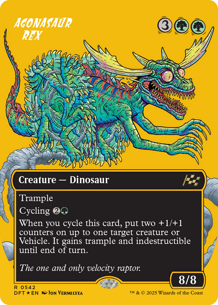Agonasaur Rex | Aetherdrift #542 [foil]