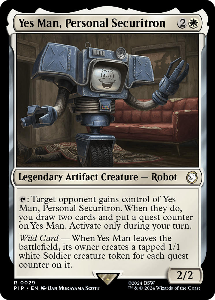 Yes Man, Personal Securitron | Fallout #29 [foil]