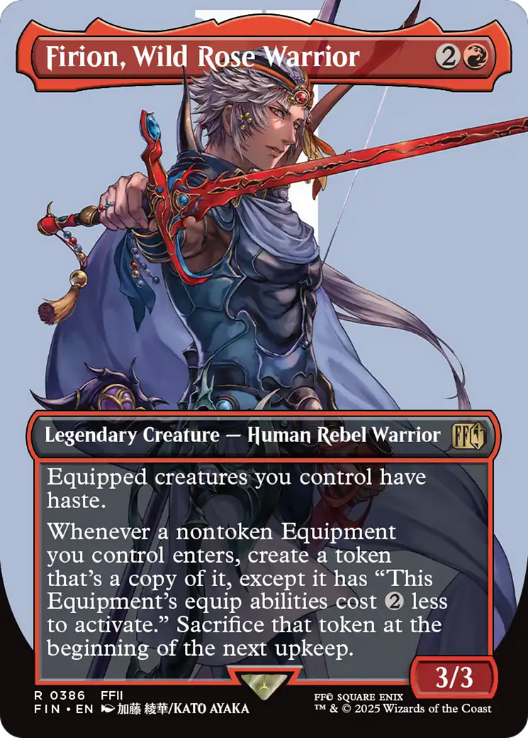 Firion, Wild Rose Warrior | Final Fantasy #386 [foil]