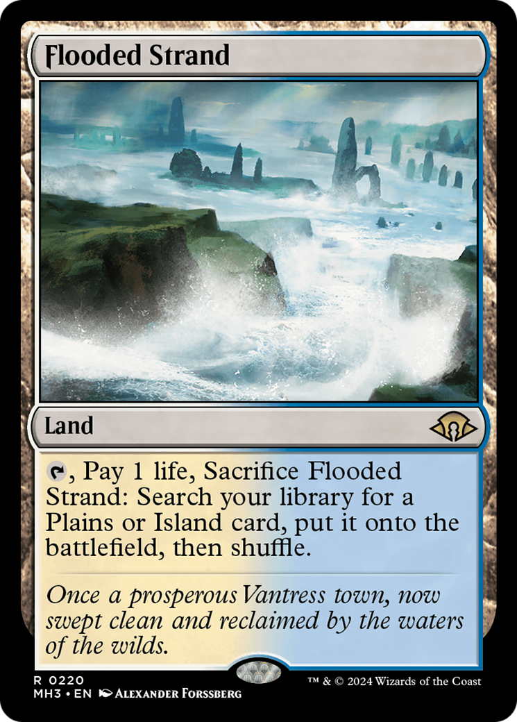 Flooded Strand | Modern Horizons 3 #220 [foil]