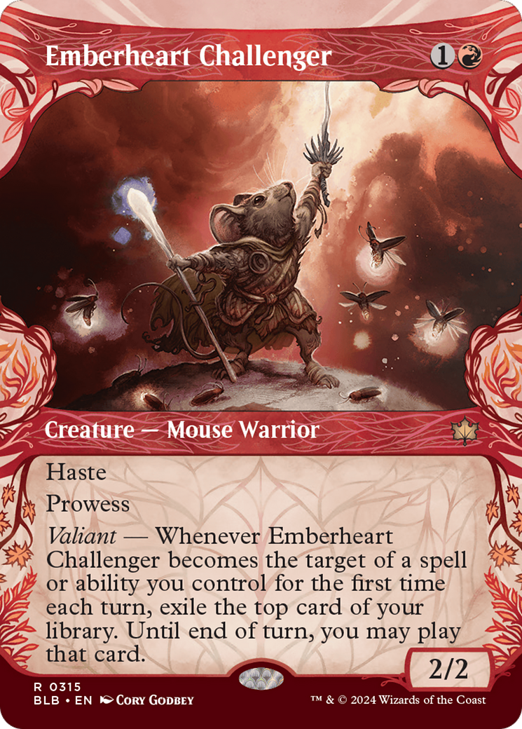 Emberheart Challenger | Bloomburrow #315 [foil]