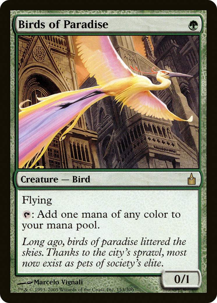 Birds of Paradise | Ravnica: City of Guilds #153