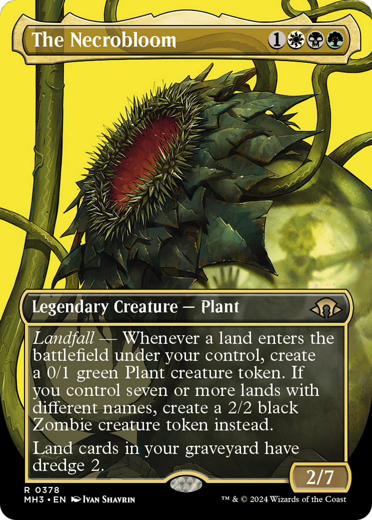 The Necrobloom | Modern Horizons 3 #378 [foil]