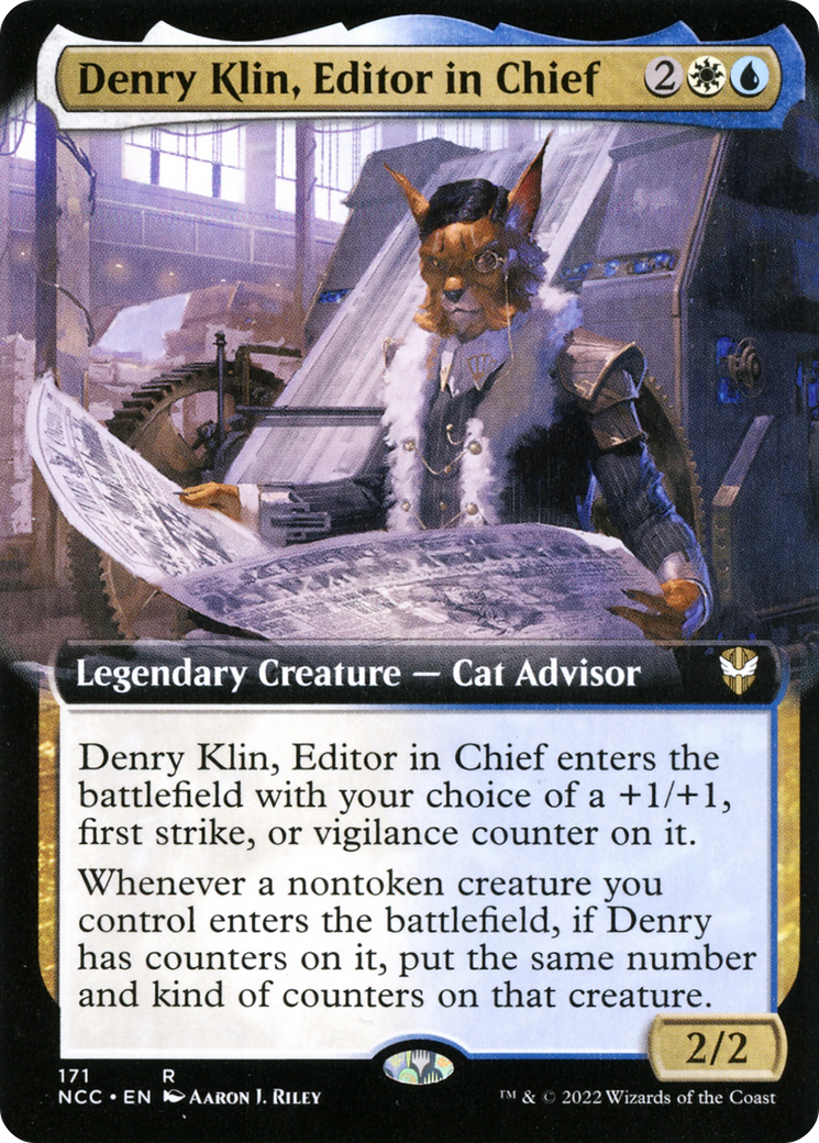 Denry Klin, Editor in Chief | New Capenna Commander #171