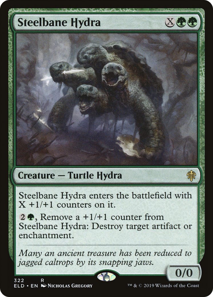 Steelbane Hydra | Throne of Eldraine #322