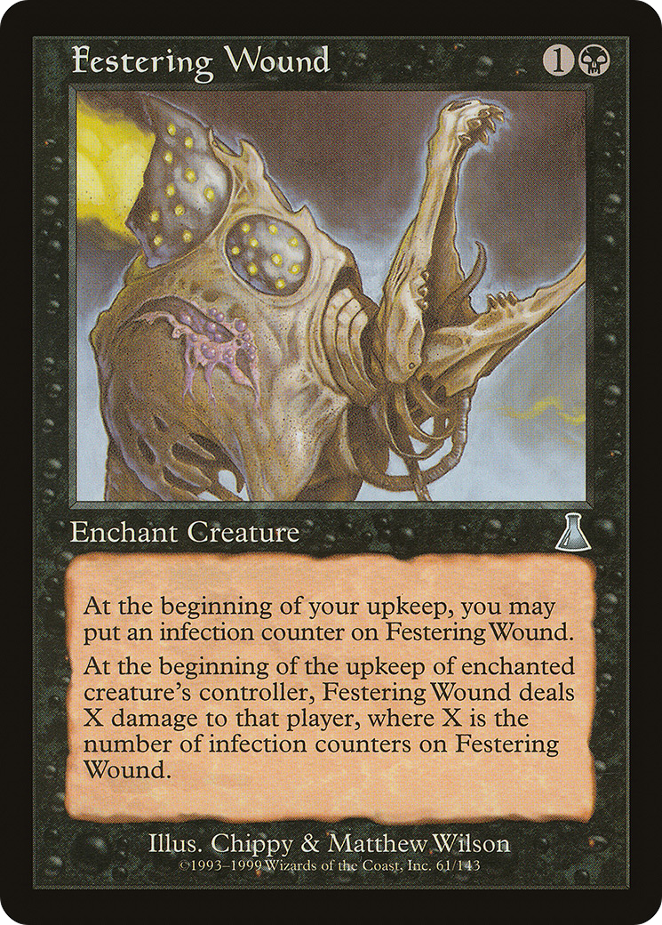 Festering Wound | Urza's Destiny #61 [foil]