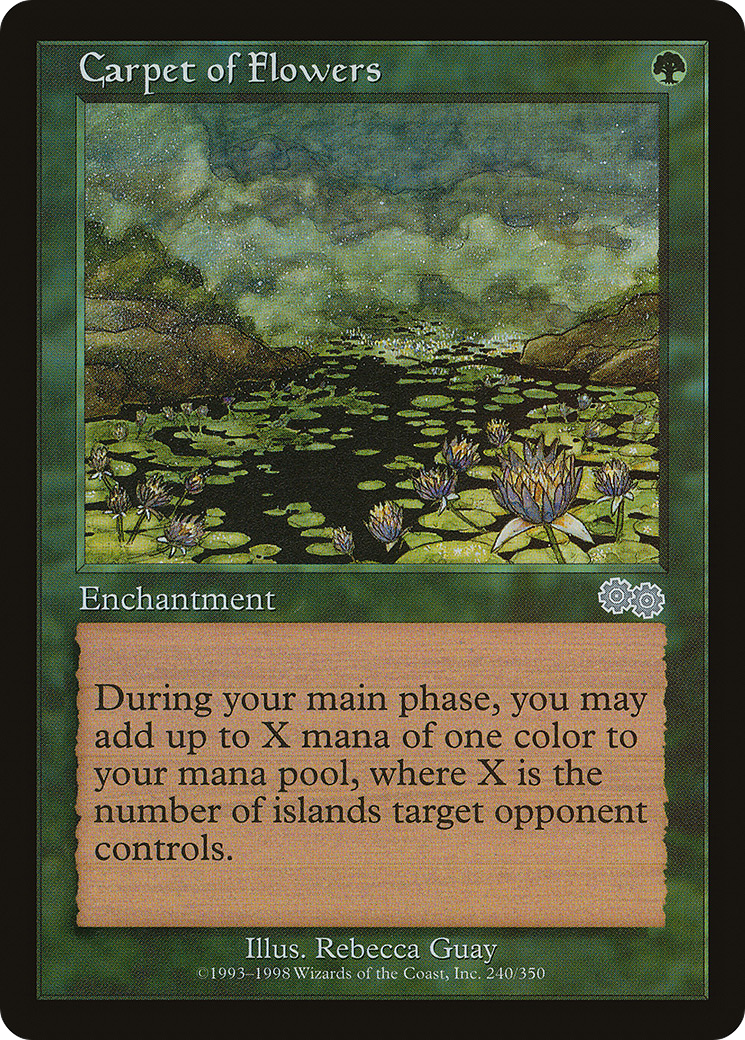 Carpet of Flowers | Urza's Saga #240