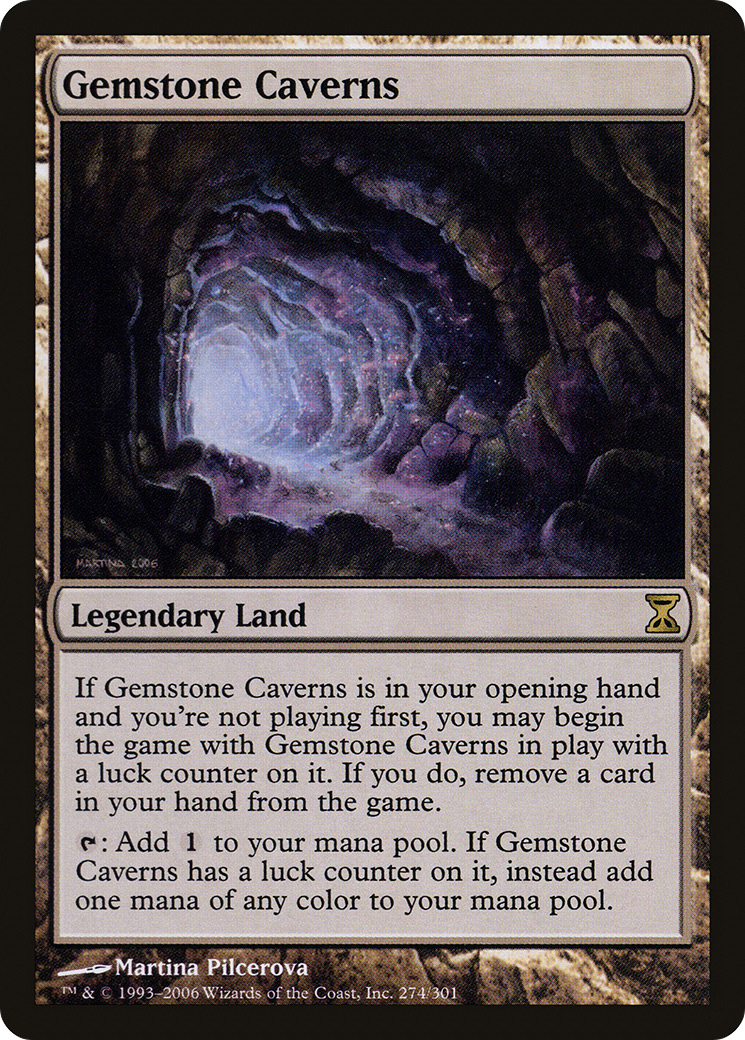 Gemstone Caverns | Time Spiral #274