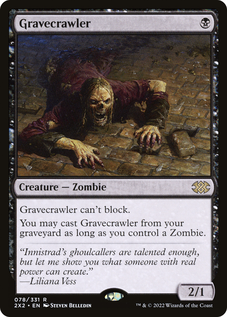Gravecrawler | Double Masters 2022 #78 [foil]