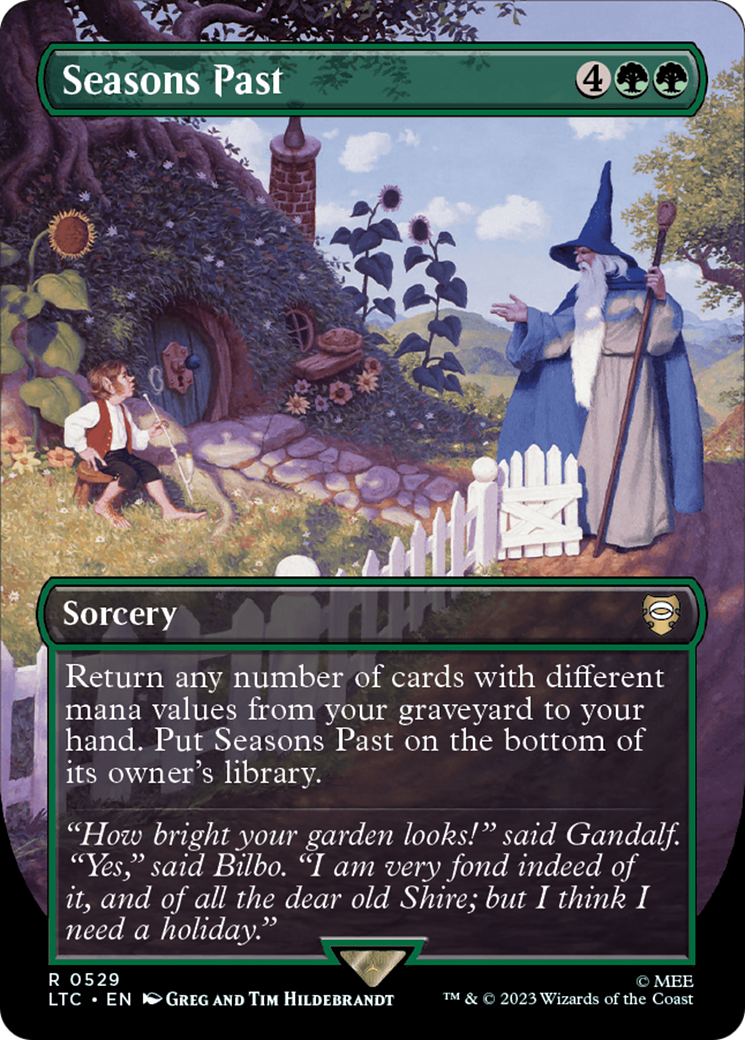 Seasons Past | Tales of Middle-earth Commander #529 [foil]