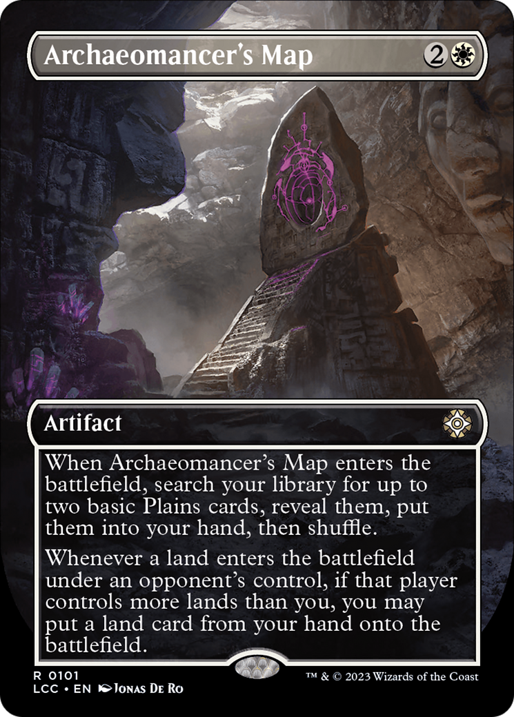 Archaeomancer's Map | The Lost Caverns of Ixalan Commander #101 [foil]