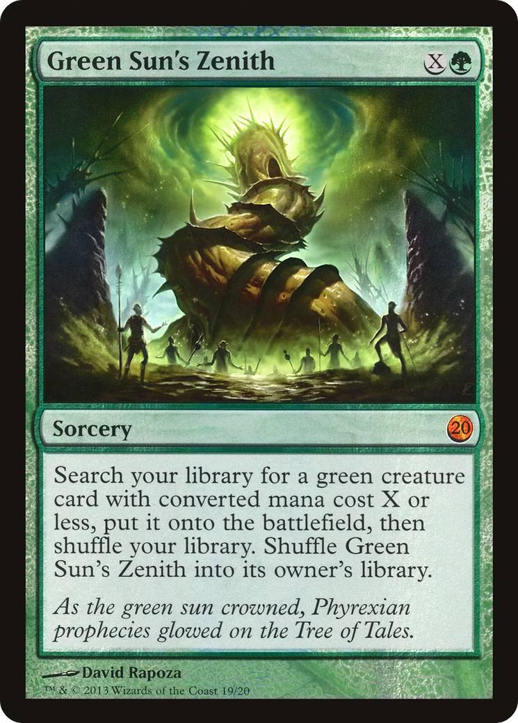 Green Sun's Zenith | From the Vault: Twenty #19 [foil]
