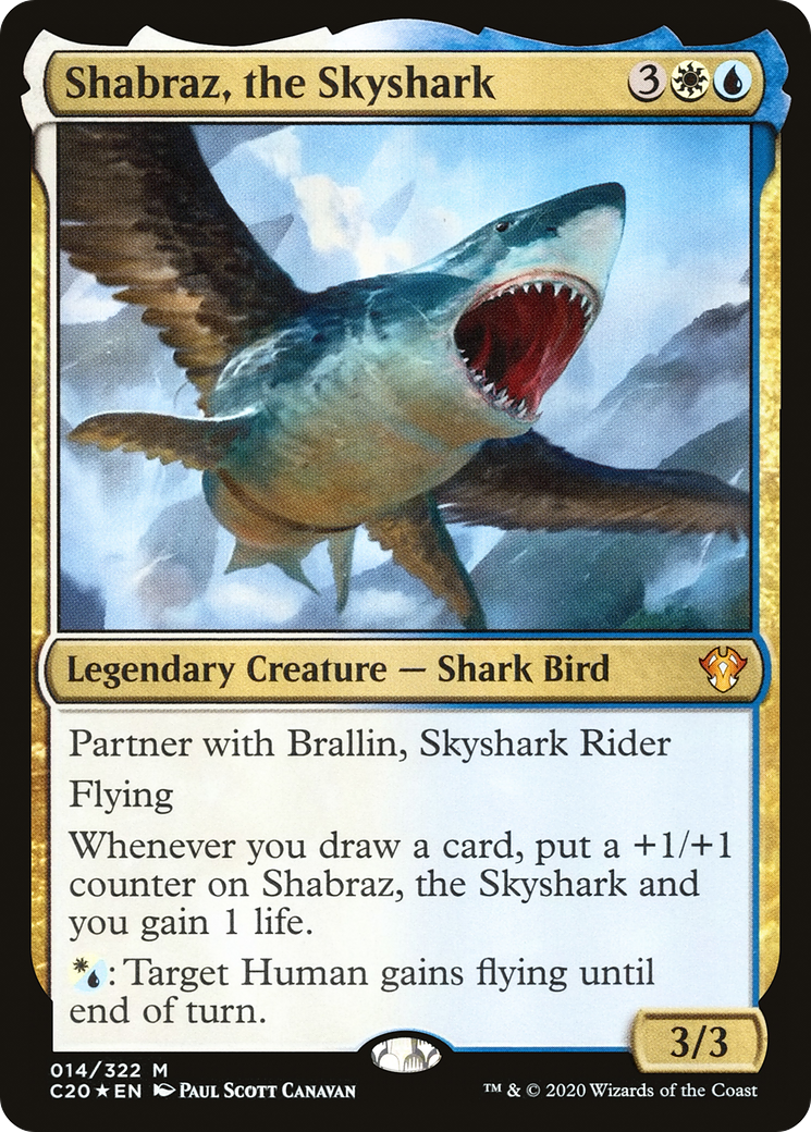 Shabraz, the Skyshark | Commander 2020 #14 [foil]