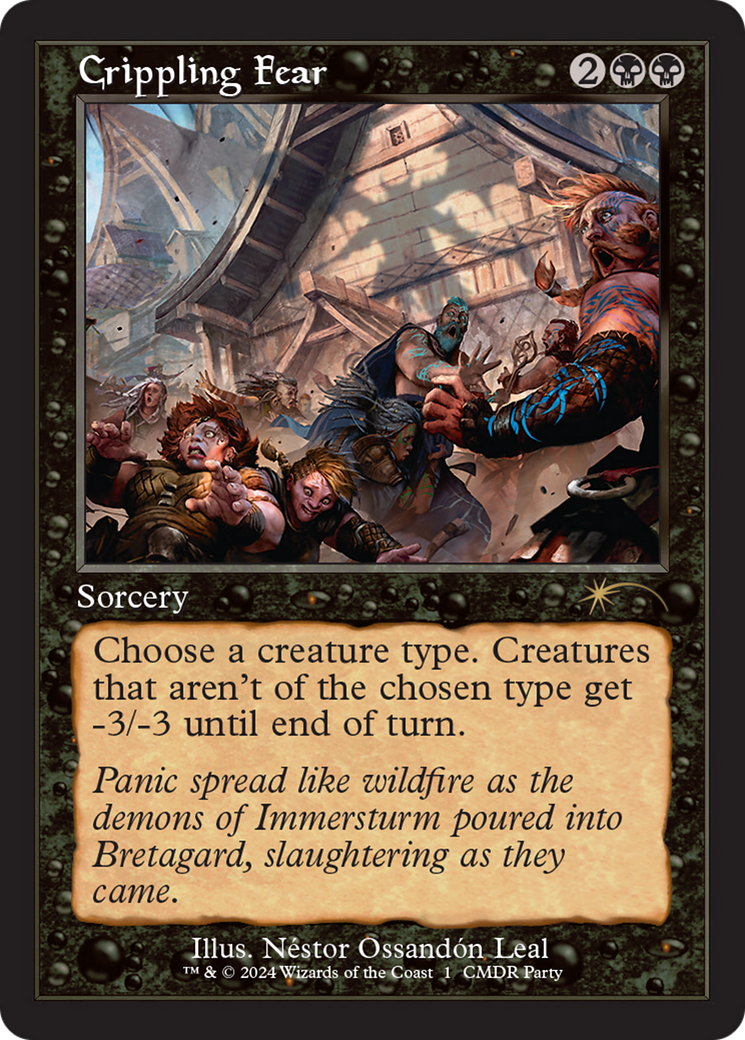 Crippling Fear | Wizards Play Network 2024 #17 [foil]