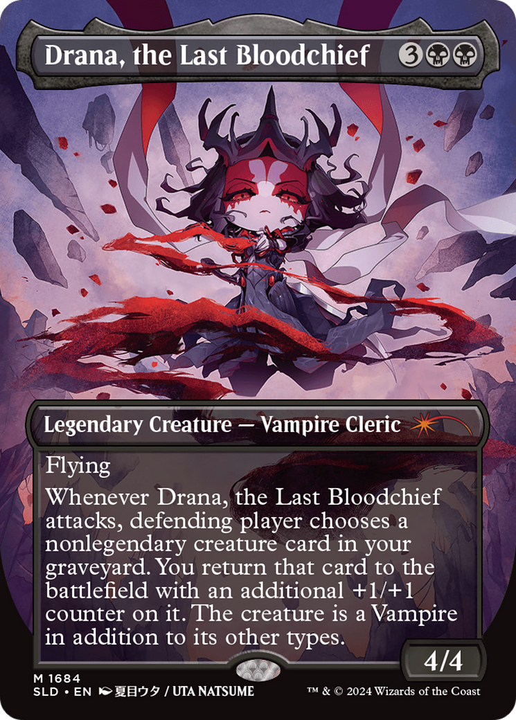 Drana, the Last Bloodchief | Secret Lair Drop #1684 [foil]