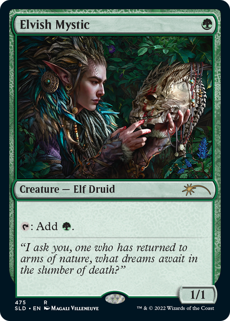 Elvish Mystic | Secret Lair Drop #475 [foil]
