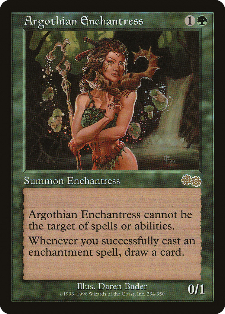 Argothian Enchantress | Urza's Saga #234