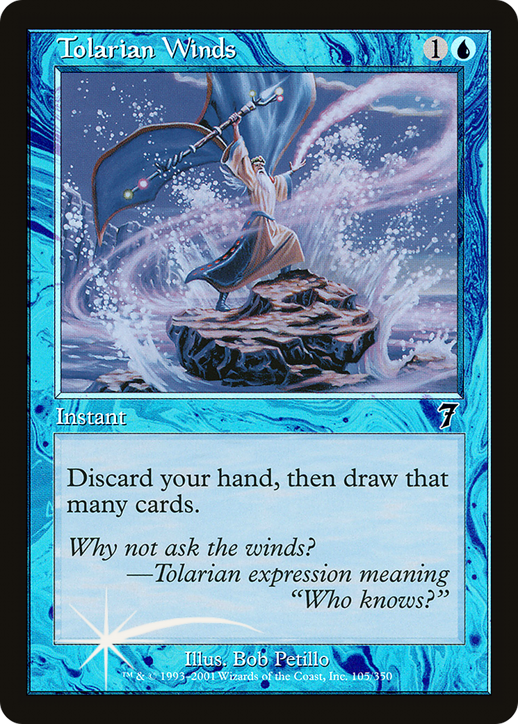 Tolarian Winds | Seventh Edition #105s [foil]