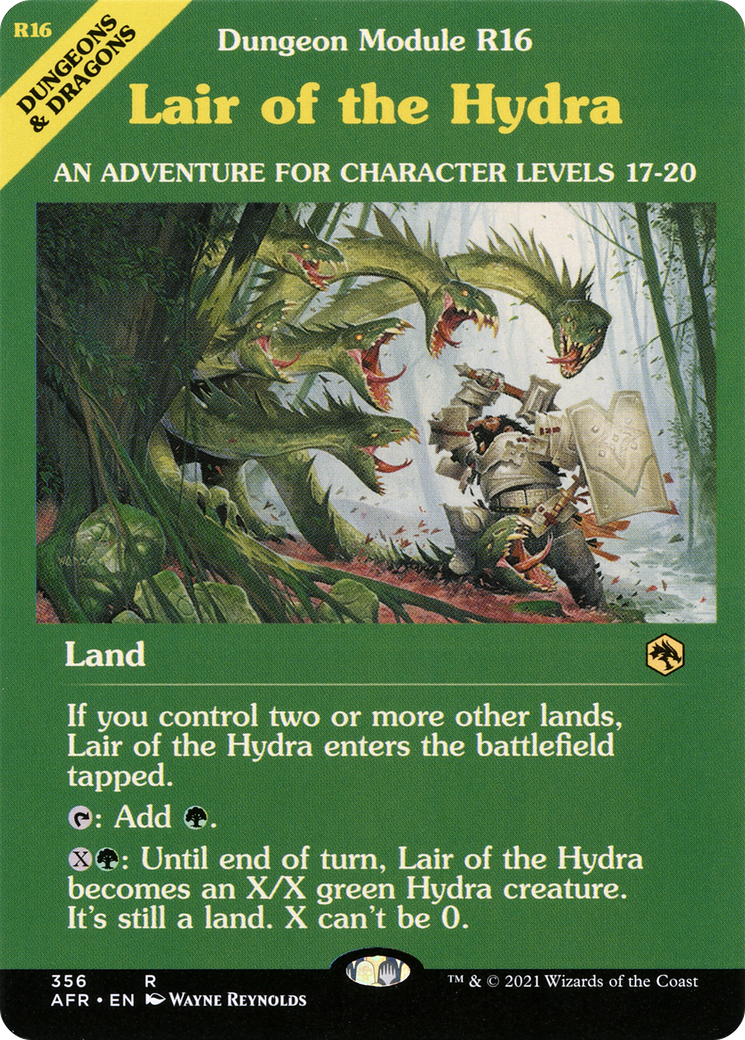 Lair of the Hydra | Adventures in the Forgotten Realms #356 [foil]