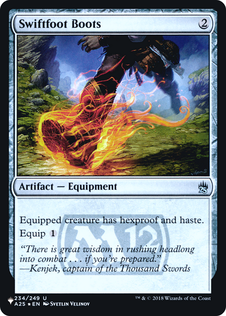 Swiftfoot Boots | The List #A25-234 [foil]