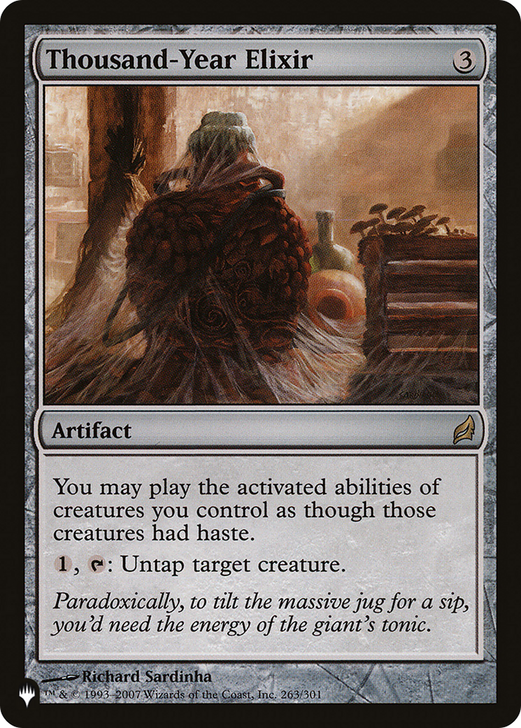 Thousand-Year Elixir | The List #LRW-263